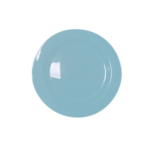 180mm Reusable Snack Plate Turquoise, Pack of 10