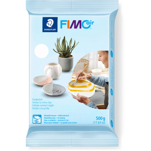 Staedtler 8100 FIMOair Drying Basic Modelling Clay 500g - White