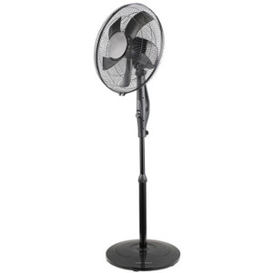 NERO PEDESTAL FAN 40CM QUIET BLACK