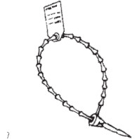 Adjustable Loop Attacher 125mm Pack of 5000