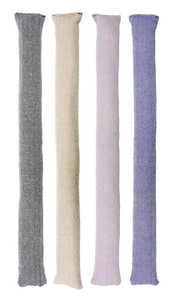 Heavy-Duty Premium Door Snake - Rhombus Pattern Linen, Each