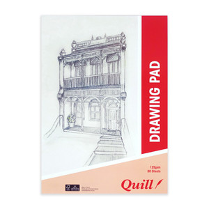 Quill Drawing Pad A3 125gsm 30 Sheets Portrait
