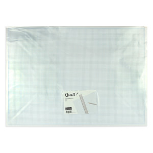 Quill Grid Paper A2 5mm - White, Pack of 5