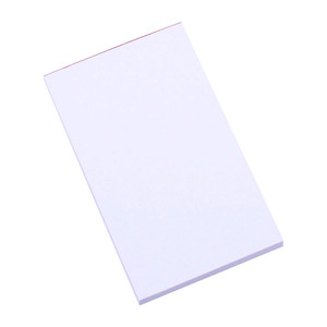Quill Plain Pad 60gsm 6" x 4" (150 x 100mm) 90 Leaf - White (01900)