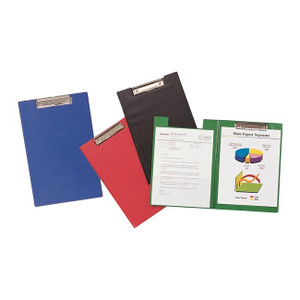 Bantex Standard Clipfolders PVC A4 - Assorted, Pack of 10 (33719)