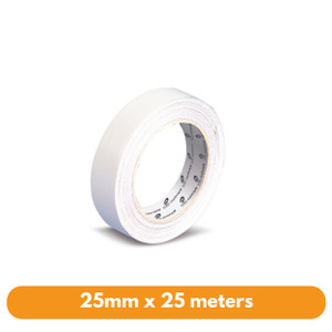 Olympic Cloth Tape 25mm x 25m White (141705)