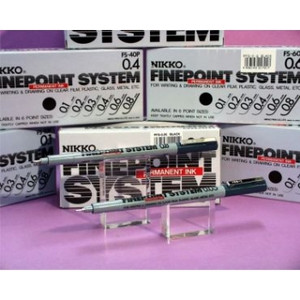 OSMER PERMANENT FINEPOINT SYSTEM 0.8 Black Pk12