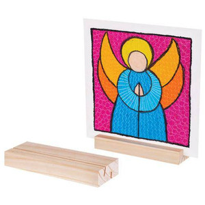 Wooden Card Holder Pack of 10