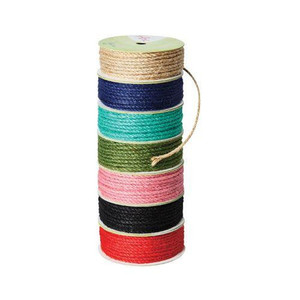Jute String Coloured 15g Pack of 7
