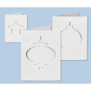 Cards and Envelopes Xmas Cut-Outs Pack of 30