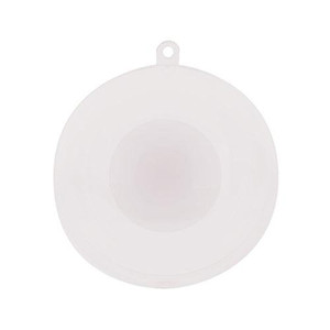 Plastic Ball with Cut Out Opening 80mm Pack of 10