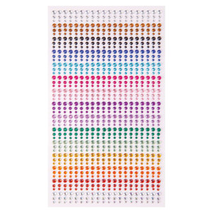 Adhesive Gem stones Pack of 900