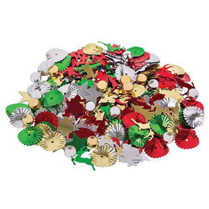Sequins Multi Christmas 25g