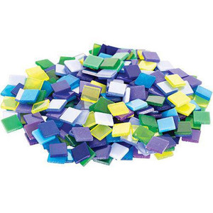 Deco Mosaic Tiles 150g - Cool Colours