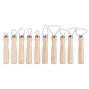Basics Pottery Ribbon Loop Tools Pack of 10