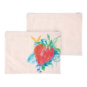 Calico Zip Pouch - A3