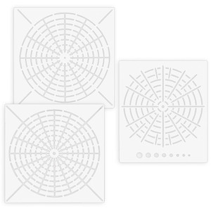 Easy Draw Mandala Stencils