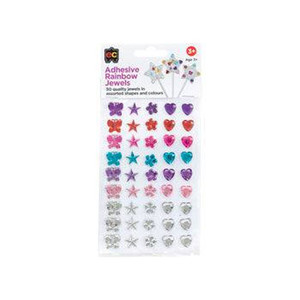 Adhesive Rainbow Jewels