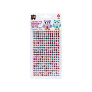 Adhesive Rainbow Gems