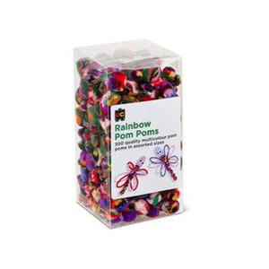 Pom Poms - Rainbow / 300 / Assorted