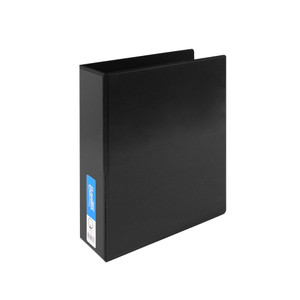 Bantex Standard Insert Ring Binder PP A4 3D Ring 65mm - Black (2736-310)
