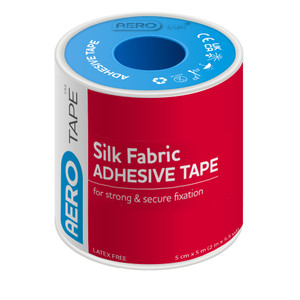 AEROTAPE Silk Fabric Adhesive Tape 5cm x 5M
