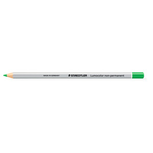 Staedtler 108 Lumocolor Non-Permanent Omnichrom Pencils - Green, Each
