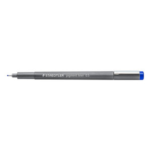 Staedtler 308 Pigment Liner 0.5mm - Blue, Each