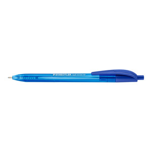 Staedtler Stick 4230 Retractable Triangular Ballpoint Pen Medium - Blue, Each