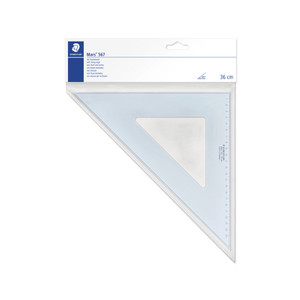 Staedtler 567 Mars Set Square 45°/45° - 36cm, Each