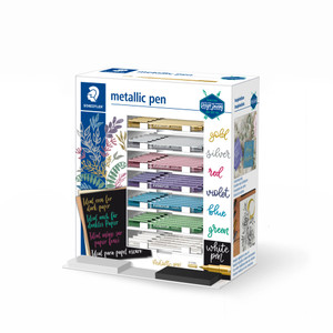 Staedtler 8323 Metallic Marker, Display Assorted Pack of 70