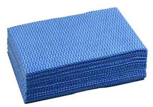 ITALPLAST Pack of Wipes - Commercial Grade - Blue, Pack of 20 Sheets