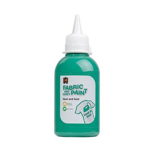 FABRIC AND CRAFT PAINT 250ML FOREST GREEN