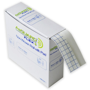 AsGUARD Flex + Non-Woven Roll with Pad 10cm x 10m