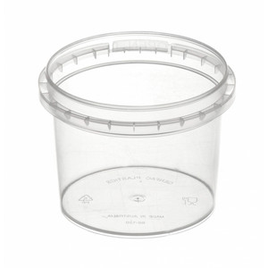 Tamper Evident Container 120ml (69mm) Carton of 1000