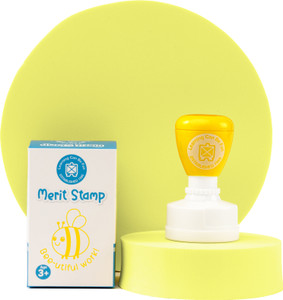 Bee-utiful Work Merit Stamp