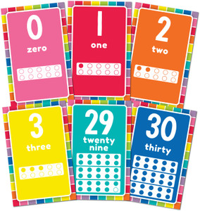 Giggle & Grow Number Cards Bulletin Board Set