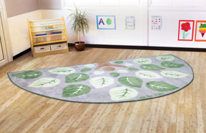 Natural World Semi-Circle Carpet -300 x 150cm