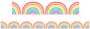 Rainbow Die-cut Border