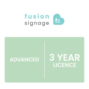 Fusion Signage Advanced 3 Year Licence