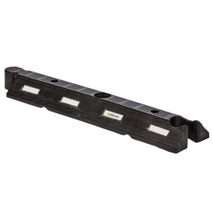 Traffic Lane Kerb Separator Black Middle Section