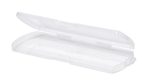 Staedtler Clear Plastic Pencil Box Empty, Each