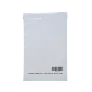 Poly Courier Satchels Recycled 430 x 545mm Light Grey, Carton of 250