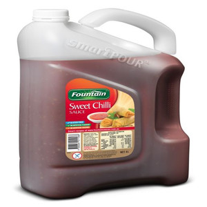Fountain Gluten Free Sweet Chilli Sauce 4L***Short Expiry: 24-Jul-2026***