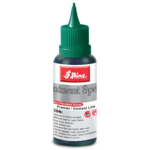 Shiny Eminent Speed Ink Refill 60ml Green to Suit EA-Shiny/ Xstamper Stamps, Each