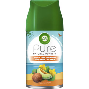 Air Wick Pure Natural Wonders Freshmatic Refill Tropical Great Barrier Reef 159g, Each