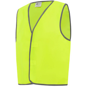 Shield Right Kids Hi Vis Safety Vest, Ages 4-6 Lime, Each
