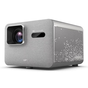 BenQ TK705STI 4K UHD, DLP Home Entertainment Projector, 3840×2160 Resolution, 3000 Lumens, 600:000:1 Contrast, Short Throw, 3 Year Warranty, Silver, Each