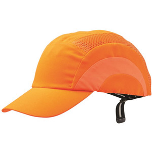 Pro Choice Bump Cap Standard Peak Flouro Orange (BCFO), Each