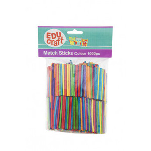Educraft Match Sticks Colour Pack of 1000